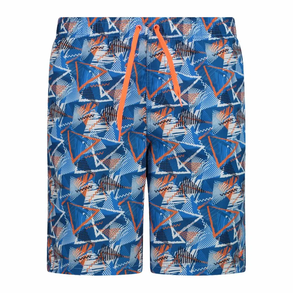 Badehose mit Aufdruck in mittlerer Länge für Herren>CMP Hot