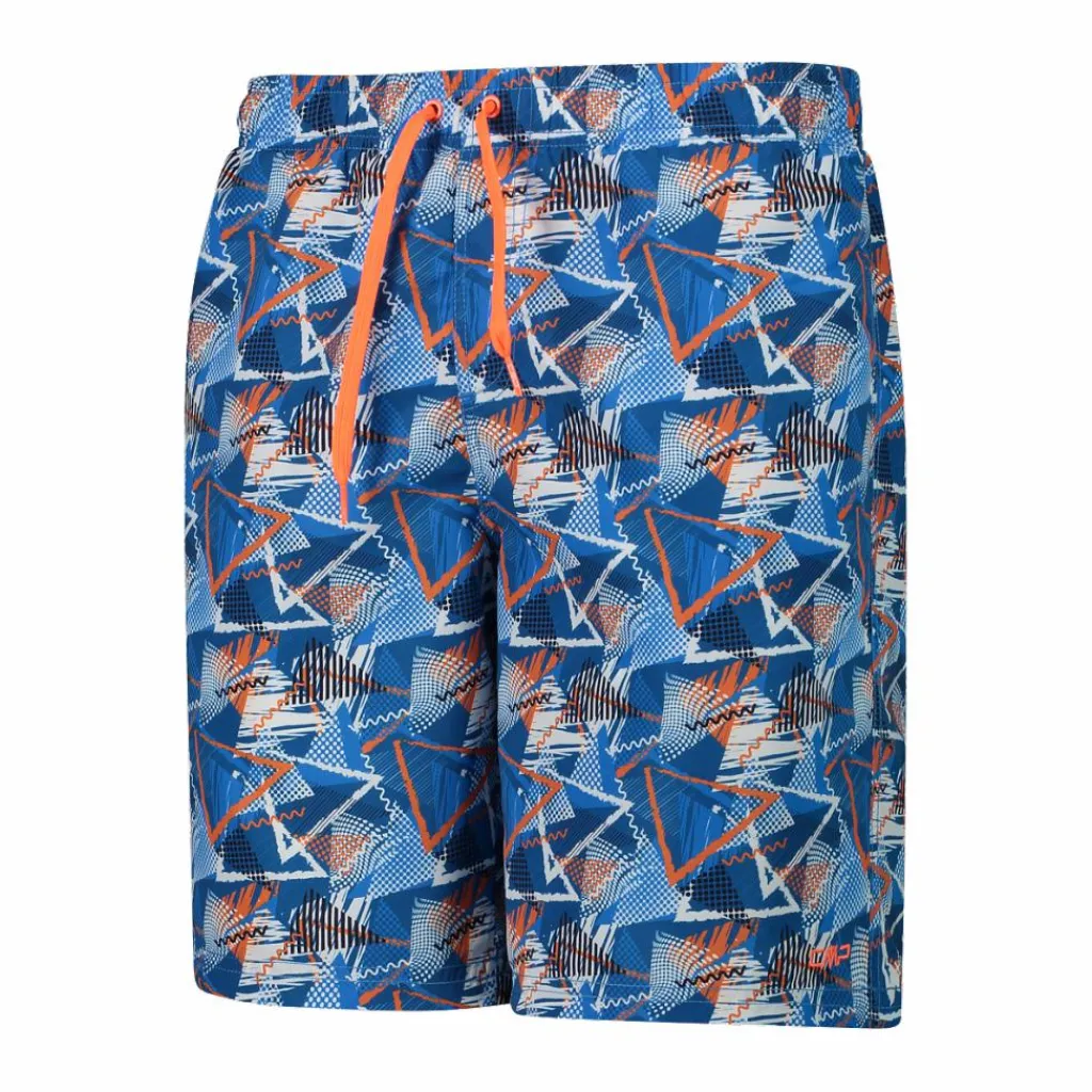 Badehose mit Aufdruck in mittlerer Länge für Herren>CMP Hot