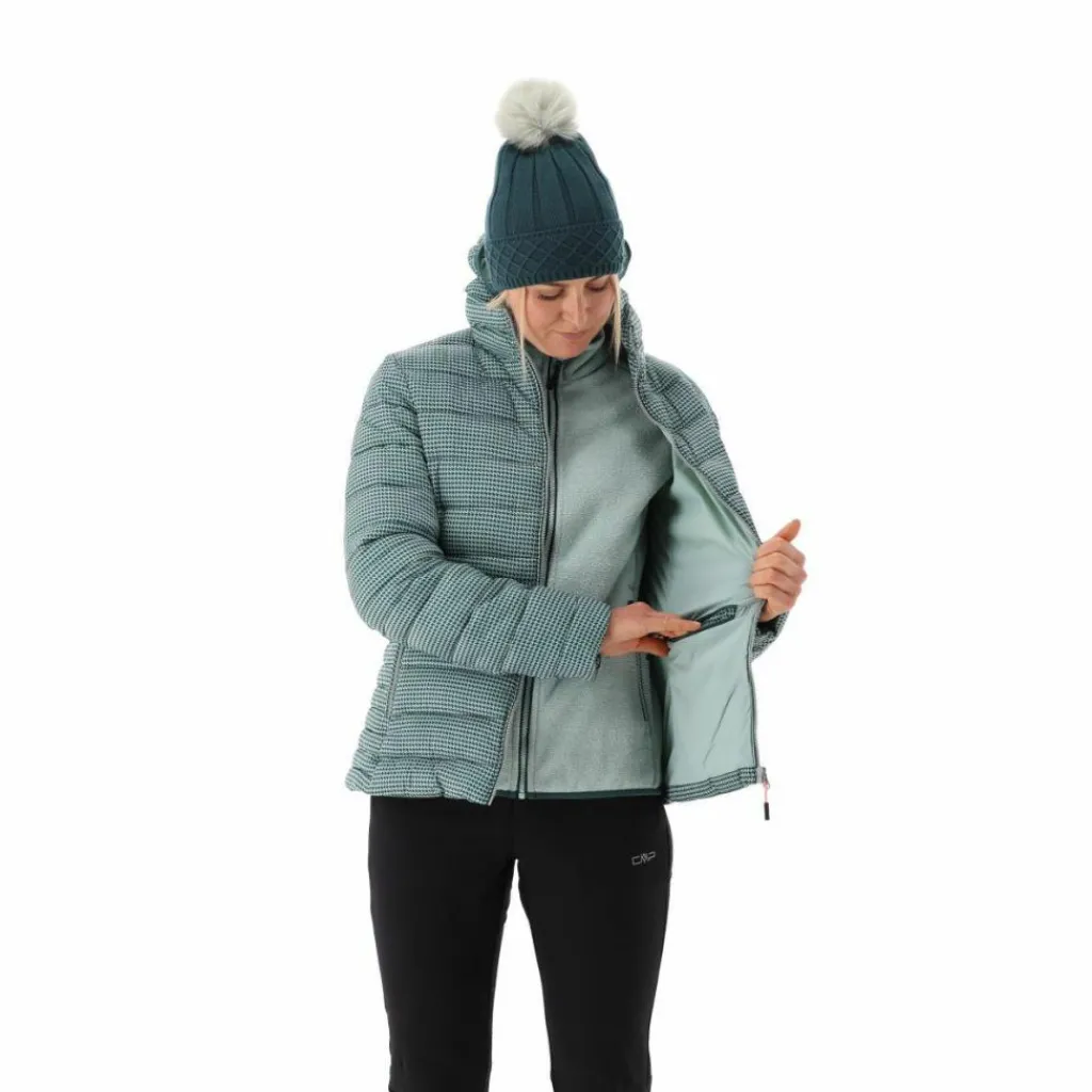 Bedruckte Daunenjacke Sorona® Aura für Damen>CMP Clearance