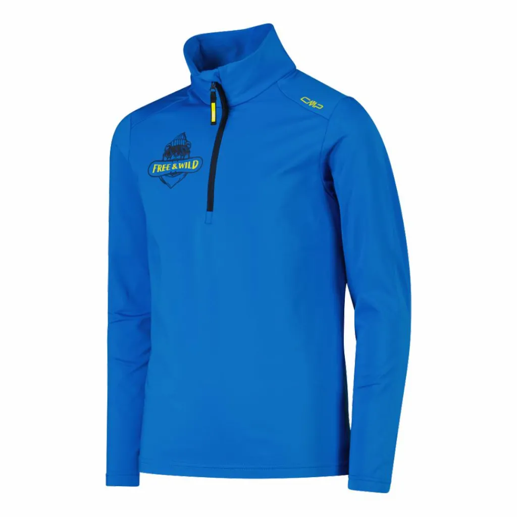 Bedrucktes Fleeceshirt aus Softech für Jungen>CMP
