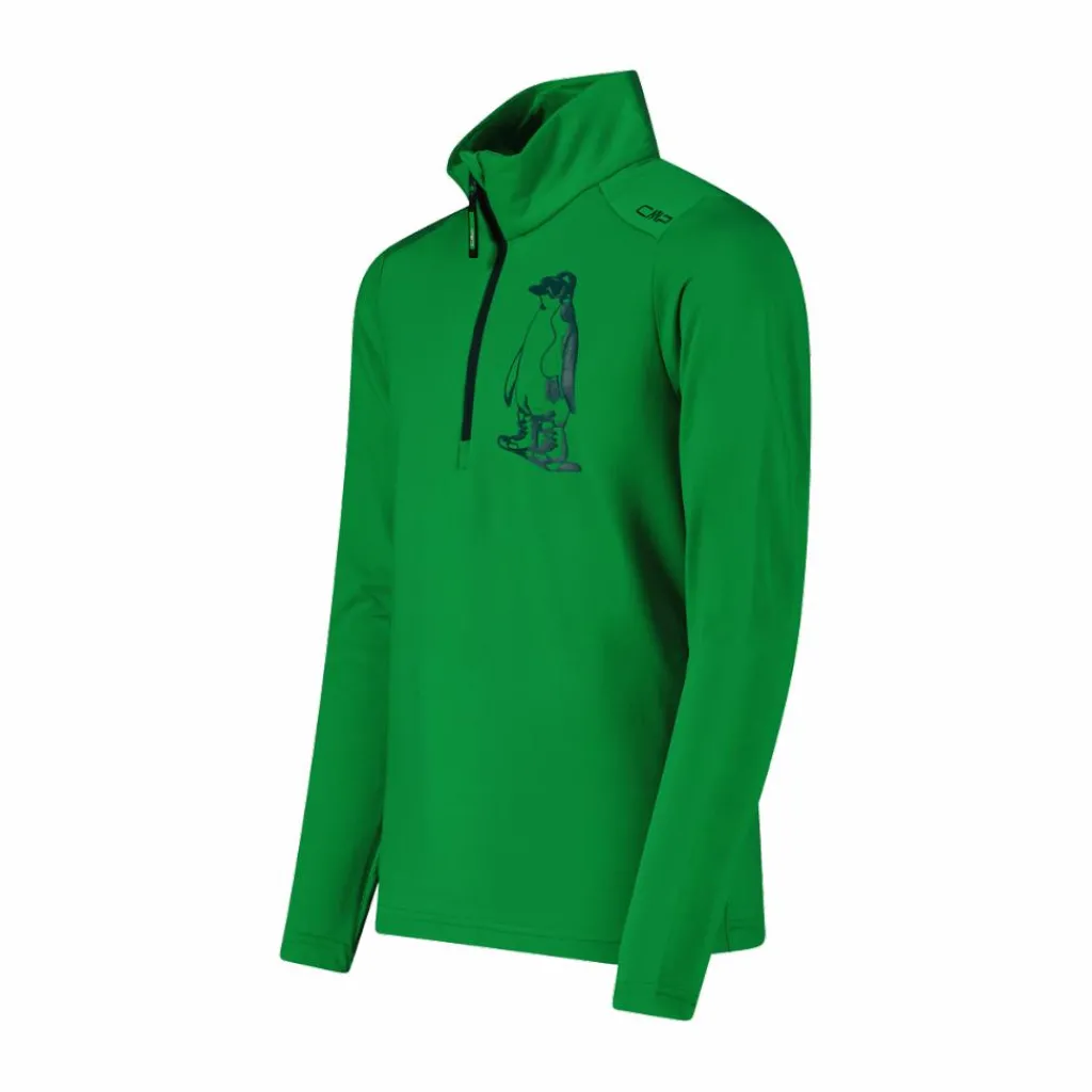 Bedrucktes Fleeceshirt aus Softech für Jungen>CMP
