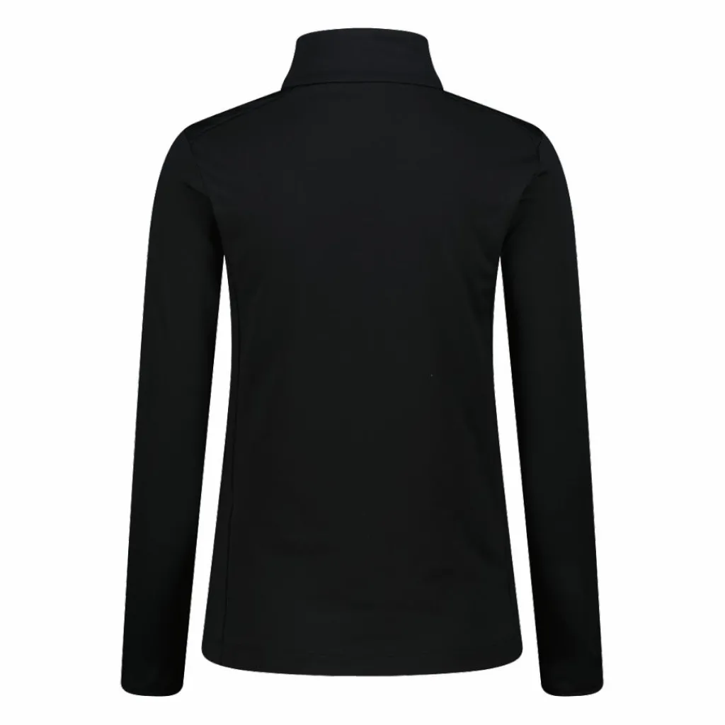 Bedrucktes Half-Zip-Fleeceshirt aus Softech für Damen>CMP Clearance