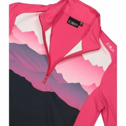 Bedrucktes Half-Zip-Fleeceshirt aus Softech für Damen><noscript><img width=
