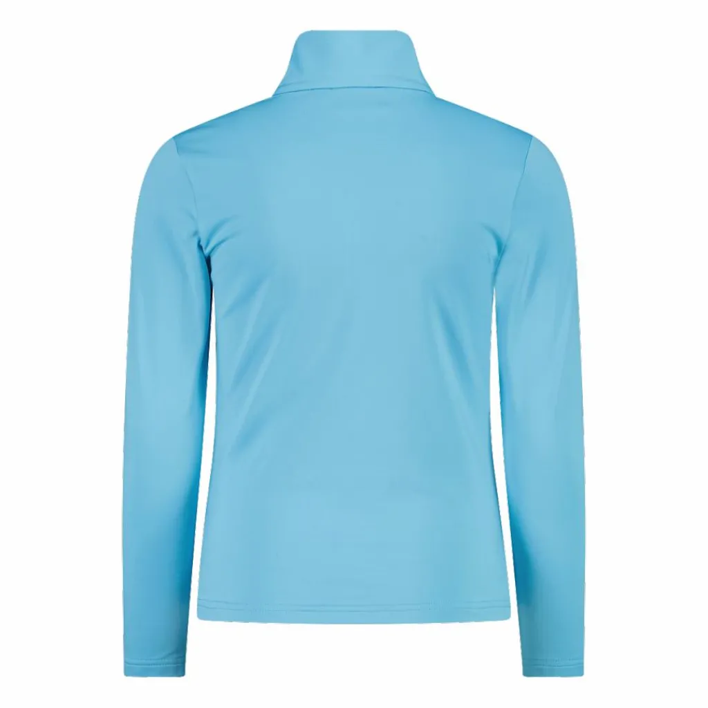 Bedrucktes Half-Zip-Fleeceshirt aus Softech für Mädchen>CMP Sale