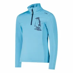 Bedrucktes Half-Zip-Fleeceshirt aus Softech für Mädchen><noscript><img width=