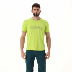 Bedrucktes T-Shirt aus Stretch-Jersey><noscript><img width=