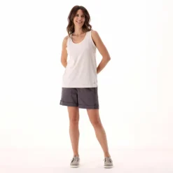 Bermudashorts aus Stretchjersey für Damen><noscript><img width=