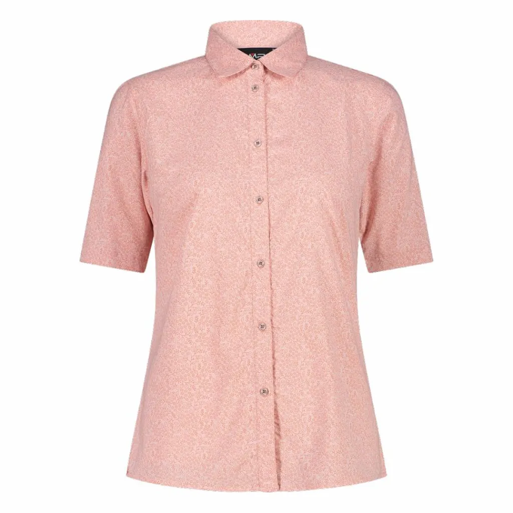 Damen 3/4 Ärmel Stretch-Bluse mit Allover-Druck>CMP Hot