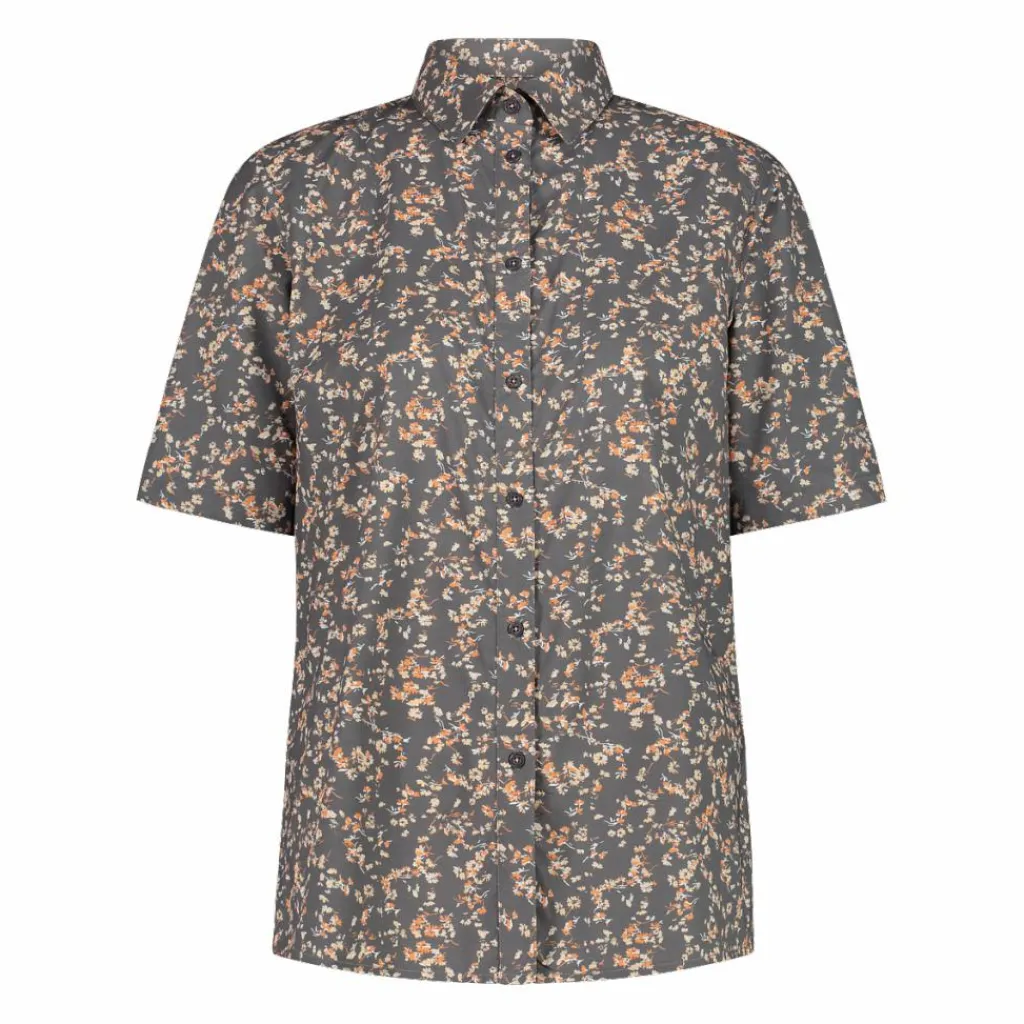 Damen 3/4 Ärmel Stretch-Bluse mit Allover-Druck>CMP Hot