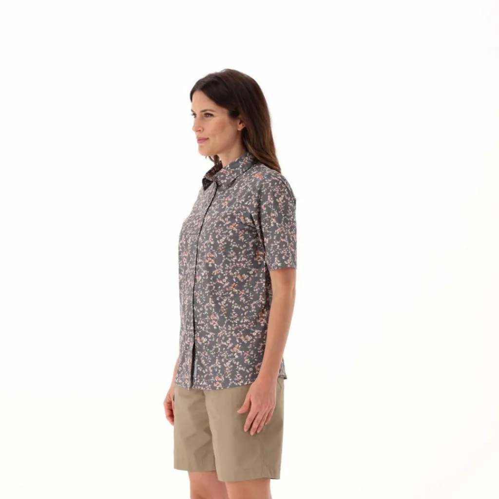 Damen 3/4 Ärmel Stretch-Bluse mit Allover-Druck>CMP Hot