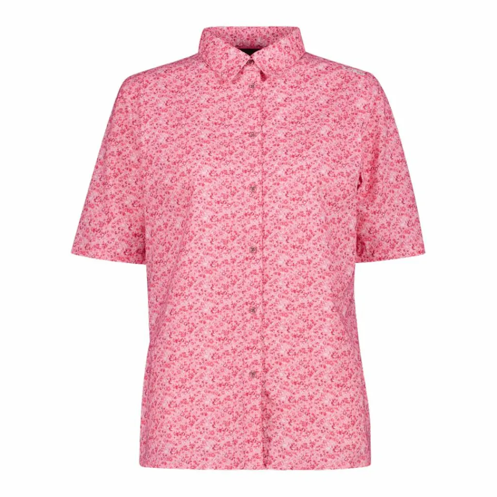 Damen 3/4 Ärmel Stretch-Bluse mit Allover-Druck>CMP Hot