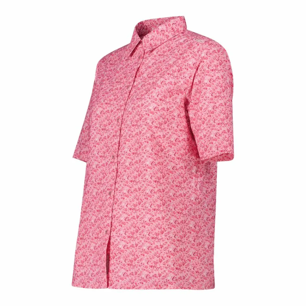Damen 3/4 Ärmel Stretch-Bluse mit Allover-Druck>CMP Hot
