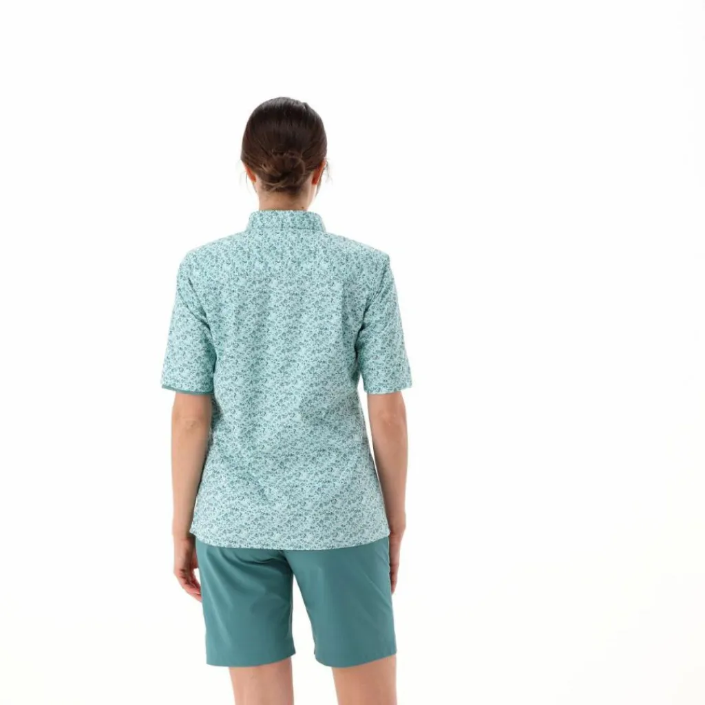 Damen 3/4 Ärmel Stretch-Bluse mit Allover-Druck>CMP Hot