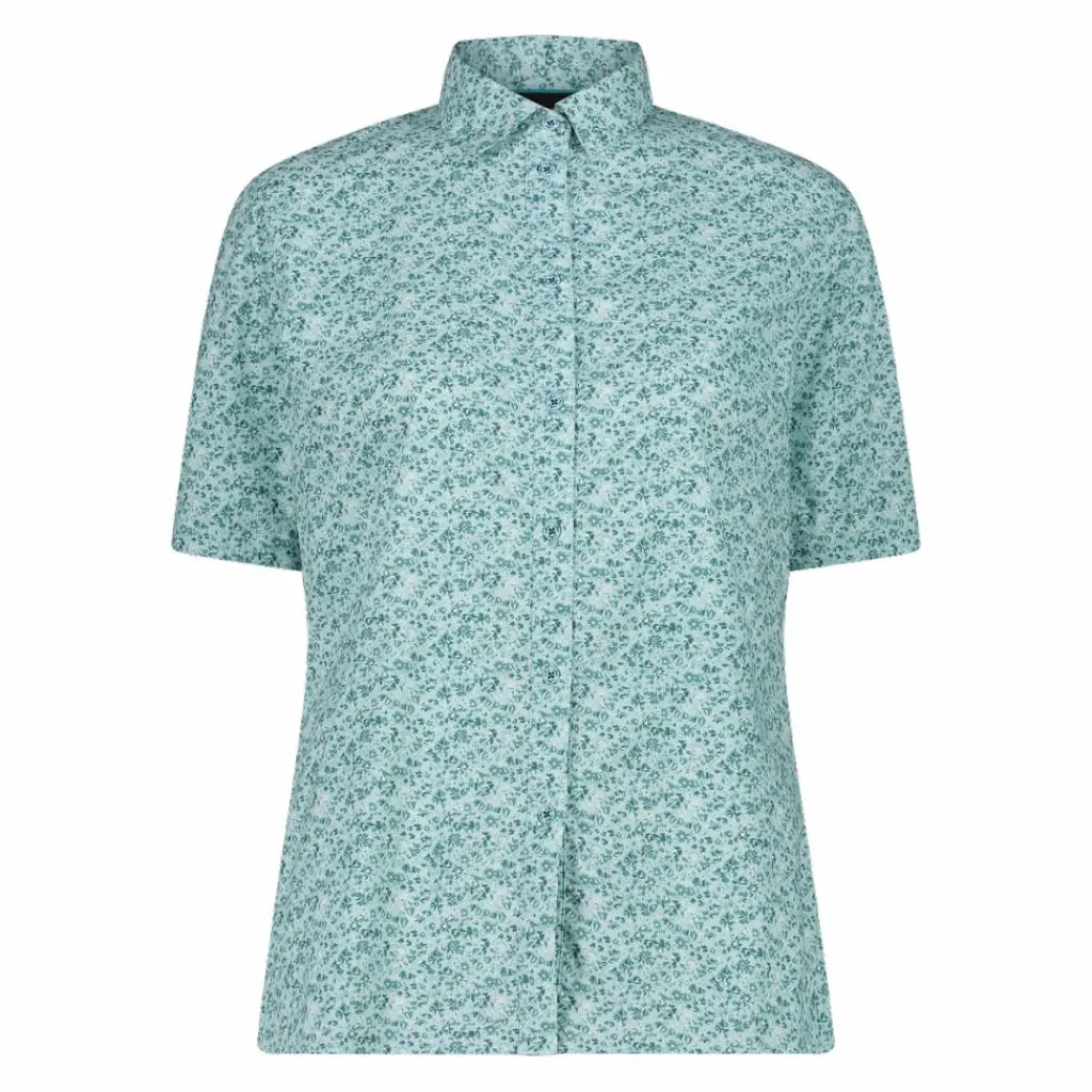 Damen 3/4 Ärmel Stretch-Bluse mit Allover-Druck>CMP Hot