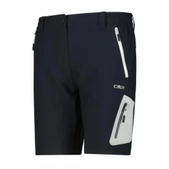 Damen 4 Way Stretch Stoff Bermuda Shorts><noscript><img width=