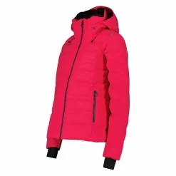 Damen Aprés Ski wattierte Jacke mit Schneegamasche><noscript><img width=