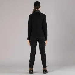 Damen Hose aus Softshell mit sichtbarer Naht vorne><noscript><img width=