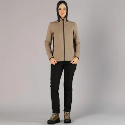 Damen Hose aus Softshell mit sichtbarer Naht vorne><noscript><img width=