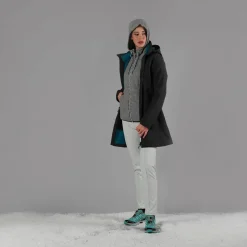 Damen Hose aus Softshell mit sichtbarer Naht vorne><noscript><img width=