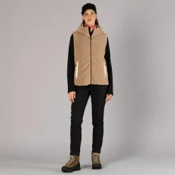 Damen Hose aus Softshell mit sichtbarer Naht vorne><noscript><img width=