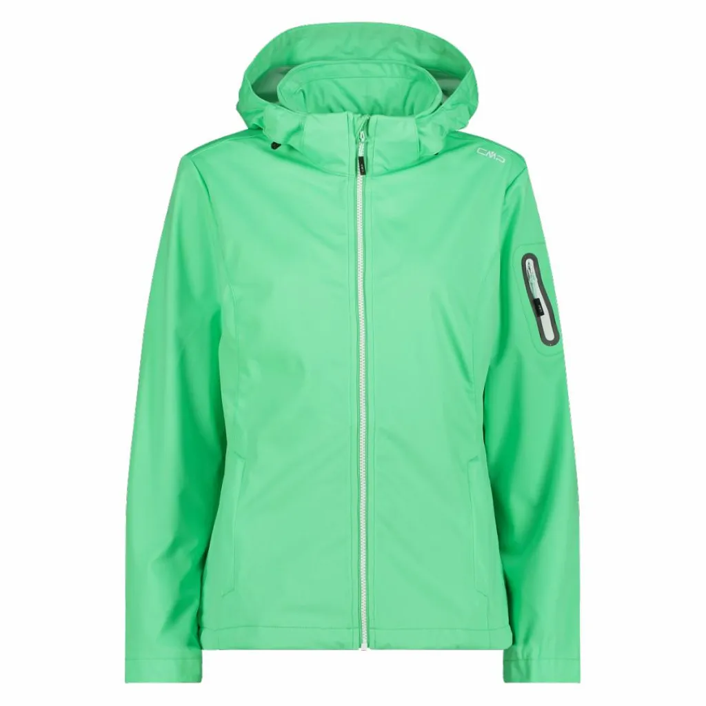 Damen Jacke aus Light Softshell mit abnehmbarer Kapuze>CMP New