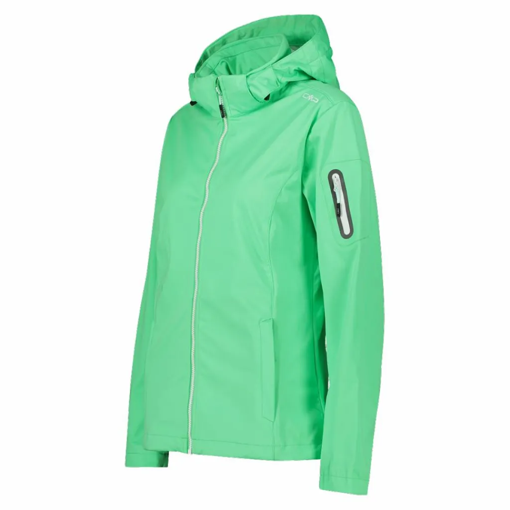 Damen Jacke aus Light Softshell mit abnehmbarer Kapuze>CMP New