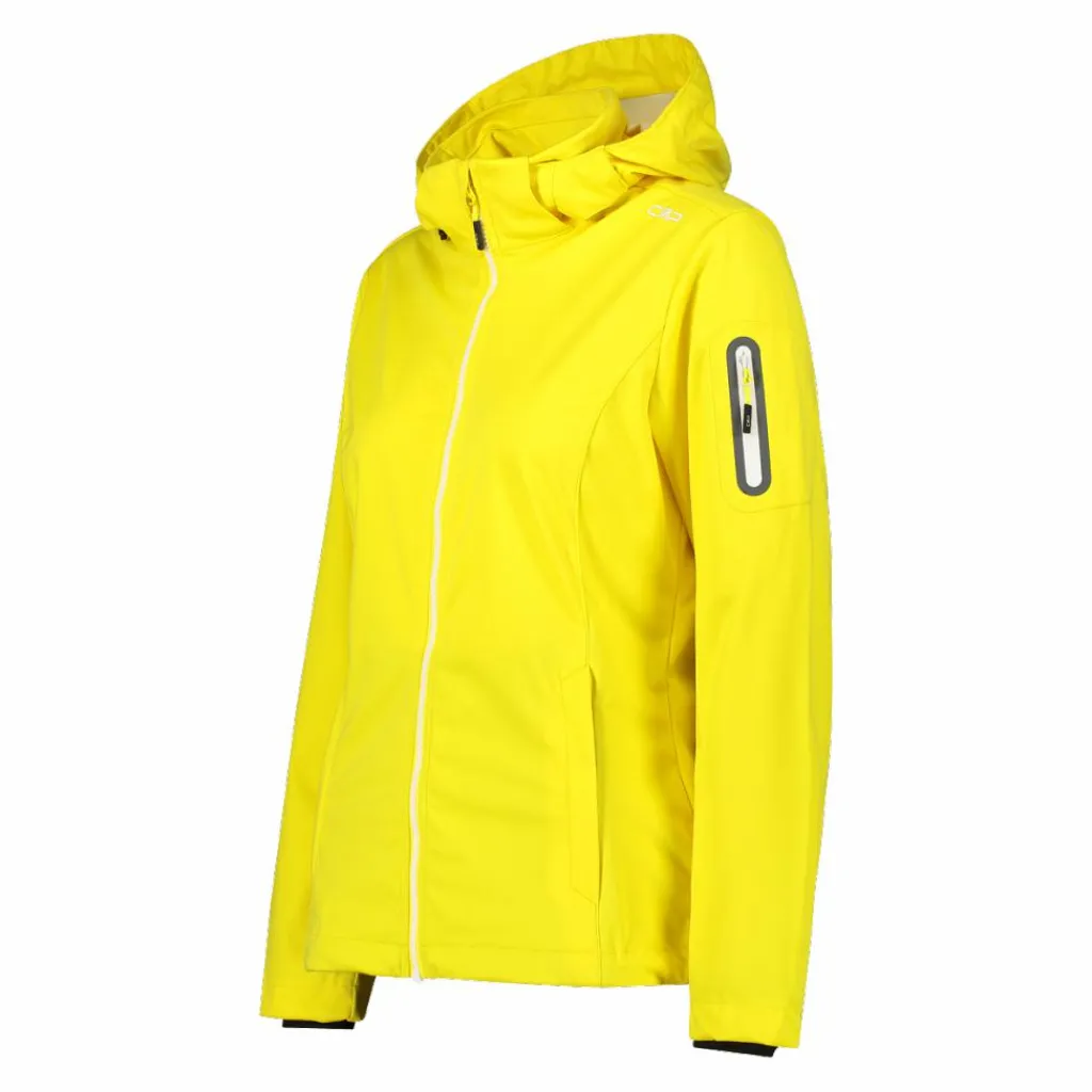 Damen Jacke aus Light Softshell mit abnehmbarer Kapuze>CMP New