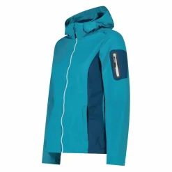 Damen Jacke aus Light Softshell mit abnehmbarer Kapuze><noscript><img width=