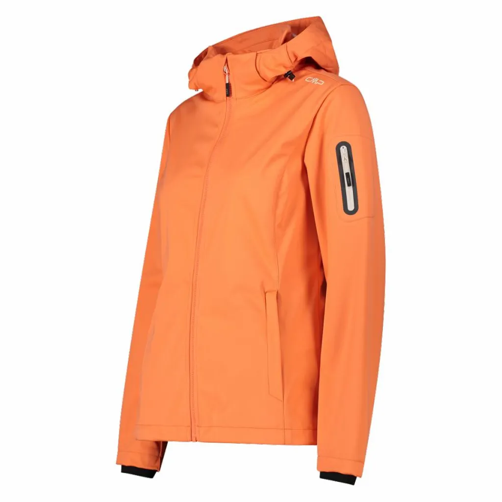 Damen Jacke aus Light Softshell mit abnehmbarer Kapuze>CMP New