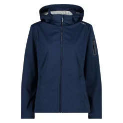 Damen Jacke aus Light Softshell mit abnehmbarer Kapuze><noscript><img width=