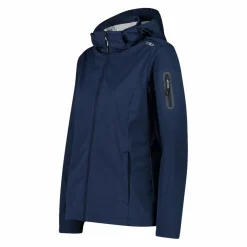 Damen Jacke aus Light Softshell mit abnehmbarer Kapuze><noscript><img width=