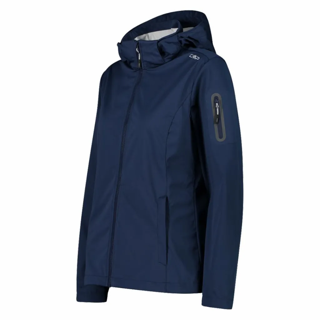 Damen Jacke aus Light Softshell mit abnehmbarer Kapuze>CMP New