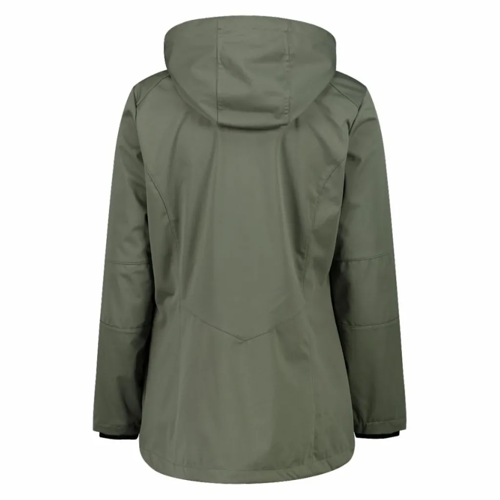 Damen Jacke aus Light Softshell mit abnehmbarer Kapuze>CMP