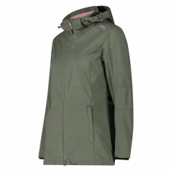 Damen Jacke aus Light Softshell mit abnehmbarer Kapuze><noscript><img width=
