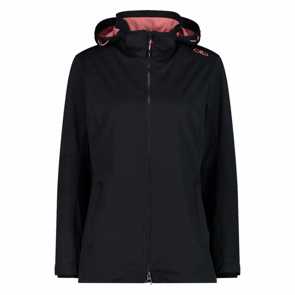 Damen Jacke aus Light Softshell mit abnehmbarer Kapuze>CMP