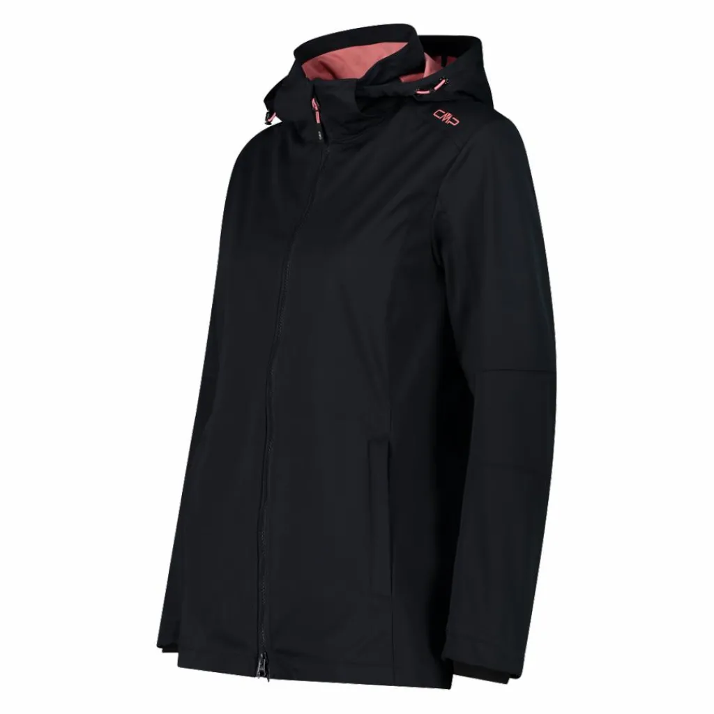 Damen Jacke aus Light Softshell mit abnehmbarer Kapuze>CMP