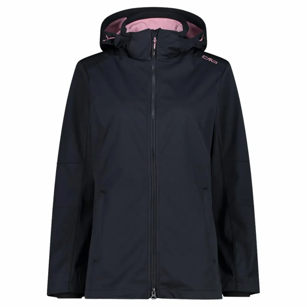 Damen Jacke aus Light Softshell mit abnehmbarer Kapuze>CMP