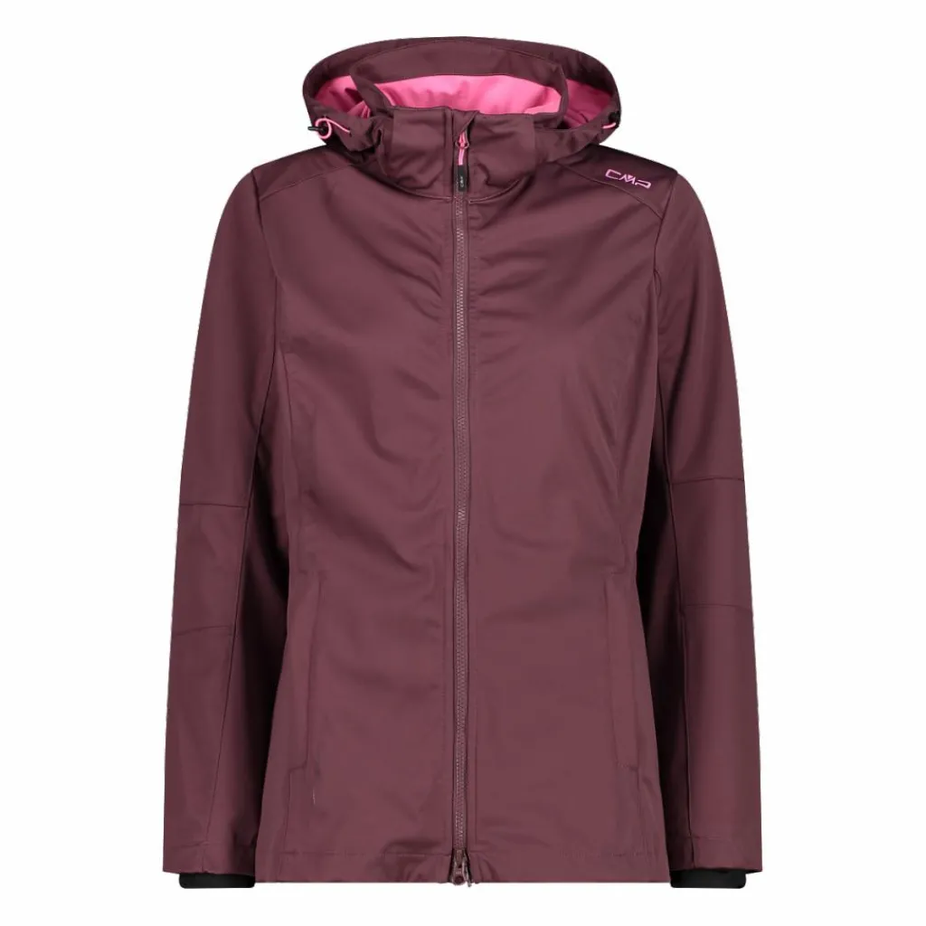 Damen Jacke aus Light Softshell mit abnehmbarer Kapuze>CMP
