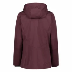 Damen Jacke aus Light Softshell mit abnehmbarer Kapuze><noscript><img width=