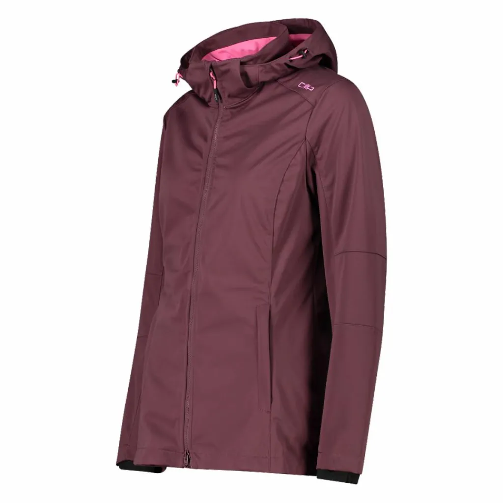 Damen Jacke aus Light Softshell mit abnehmbarer Kapuze>CMP
