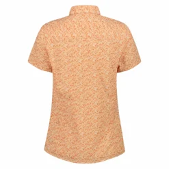 Damen Kurzarm-Bluse mit Karomuster><noscript><img width=