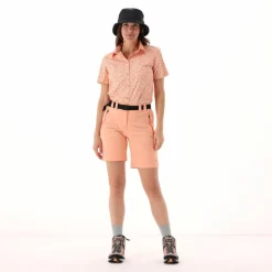 Damen Kurzarm-Bluse mit Karomuster><noscript><img width=