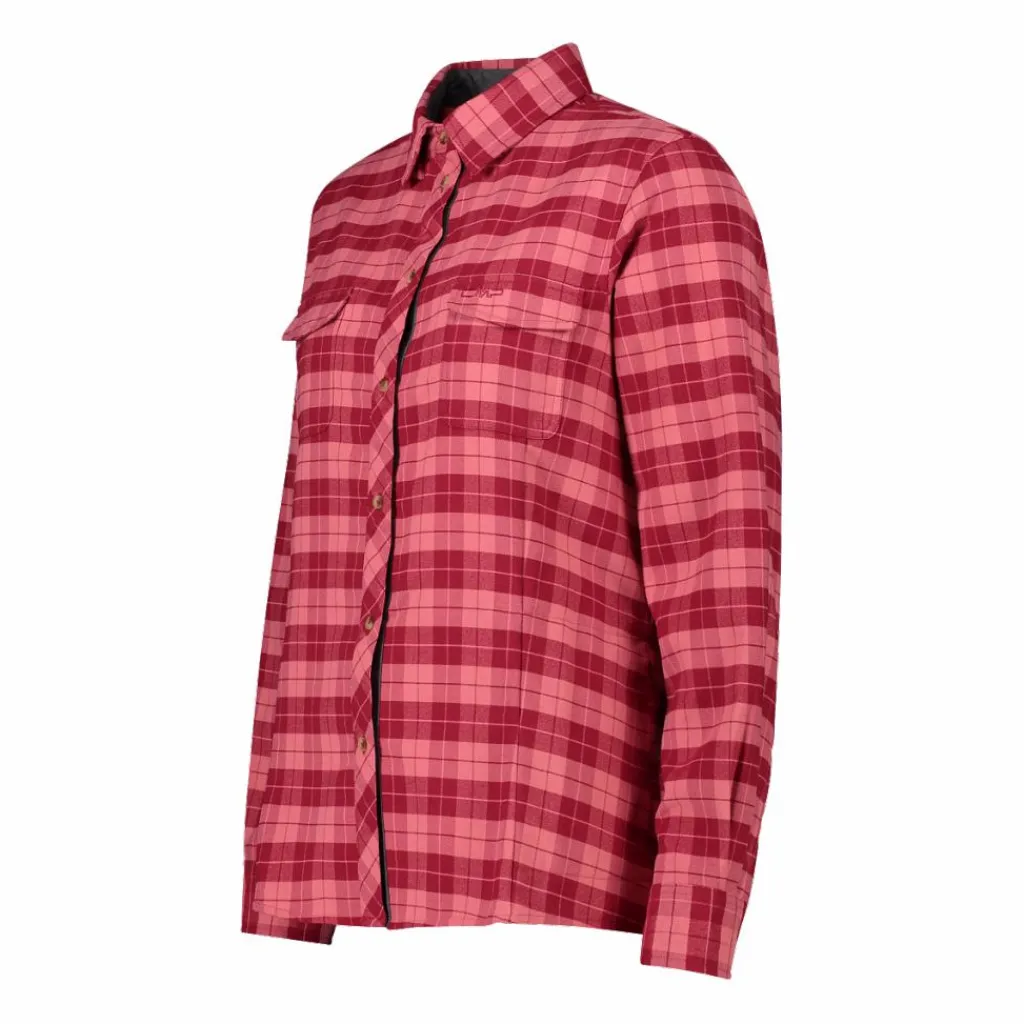 Damen Langarmhemd aus recyceltem Polyester>CMP Clearance