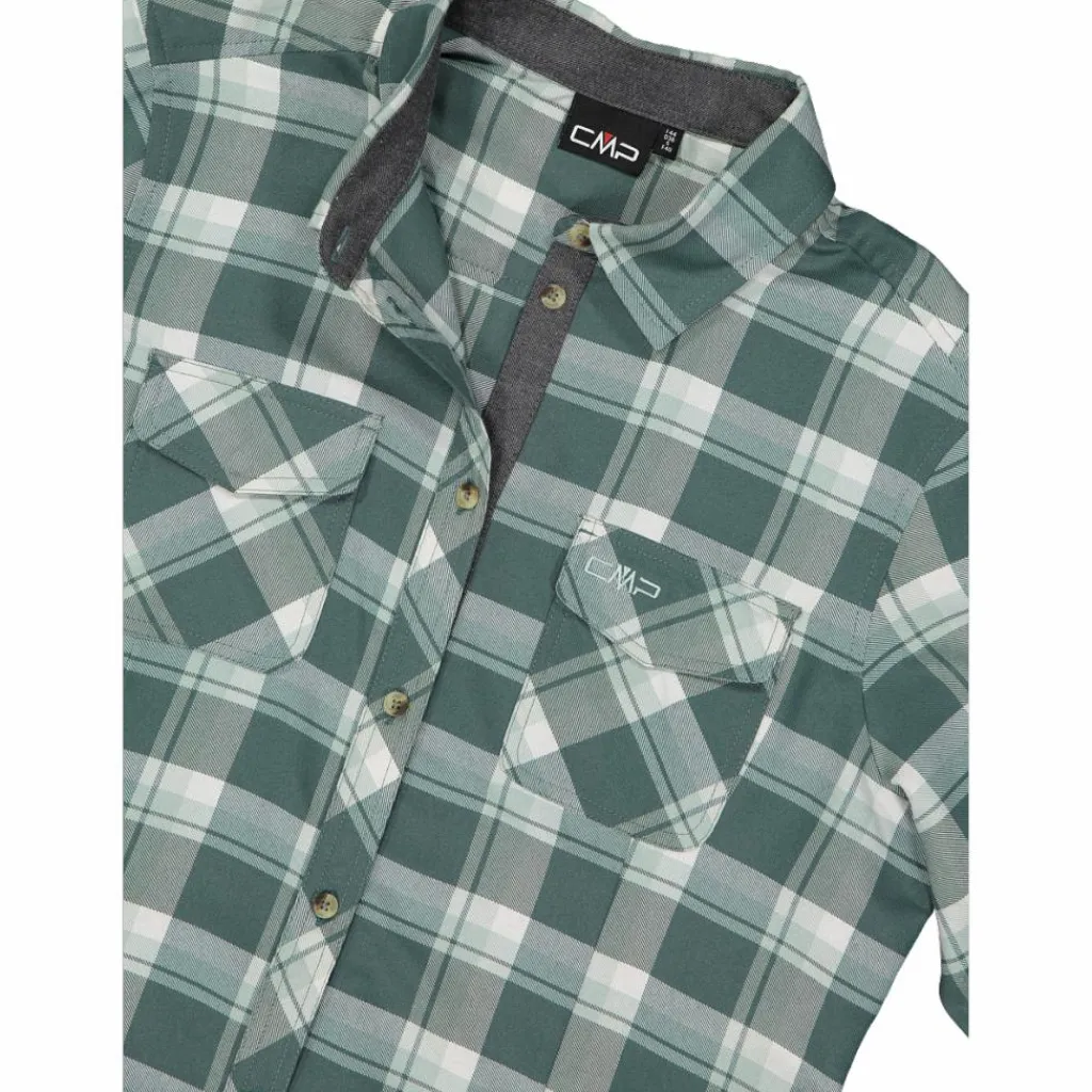 Damen Langarmhemd aus recyceltem Polyester>CMP Clearance