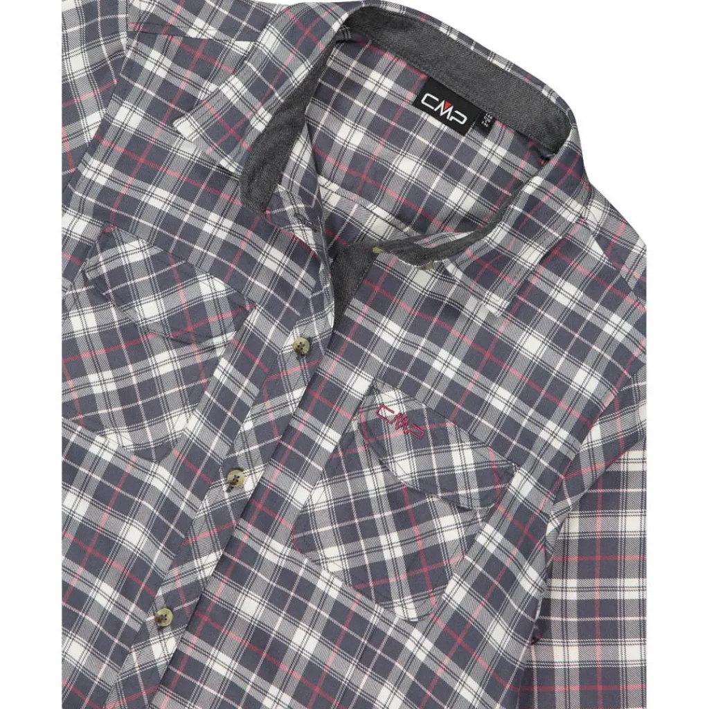 Damen Langarmhemd aus recyceltem Polyester>CMP Clearance