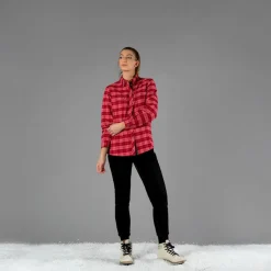 Damen Langarmhemd aus recyceltem Polyester><noscript><img width=