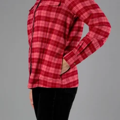 Damen Langarmhemd aus recyceltem Polyester><noscript><img width=