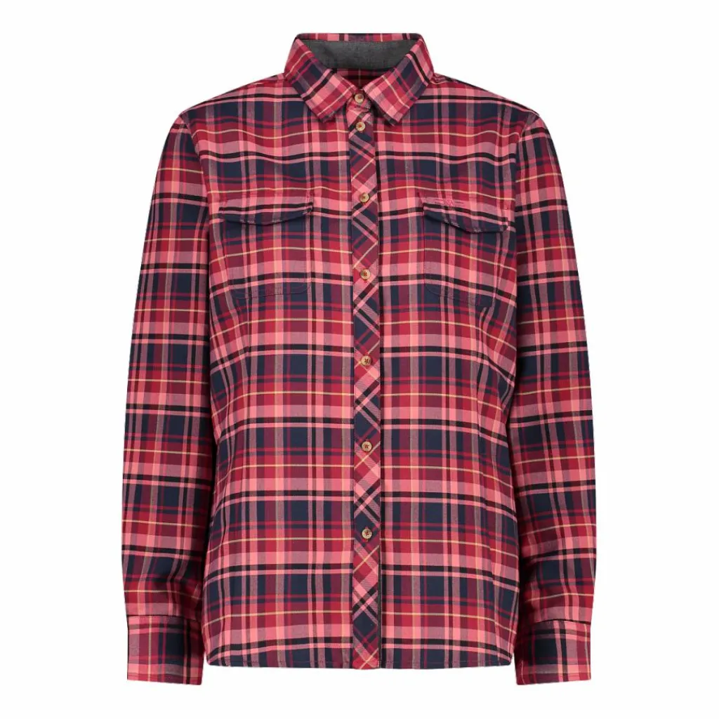 Damen Langarmhemd aus recyceltem Polyester>CMP Clearance