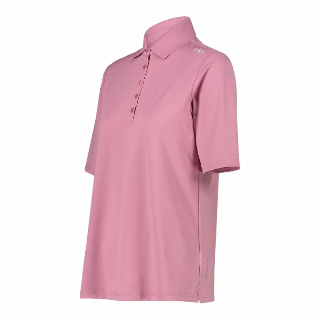 Damen Poloshirt aus Stretch-Piqué in Uni>CMP Outlet
