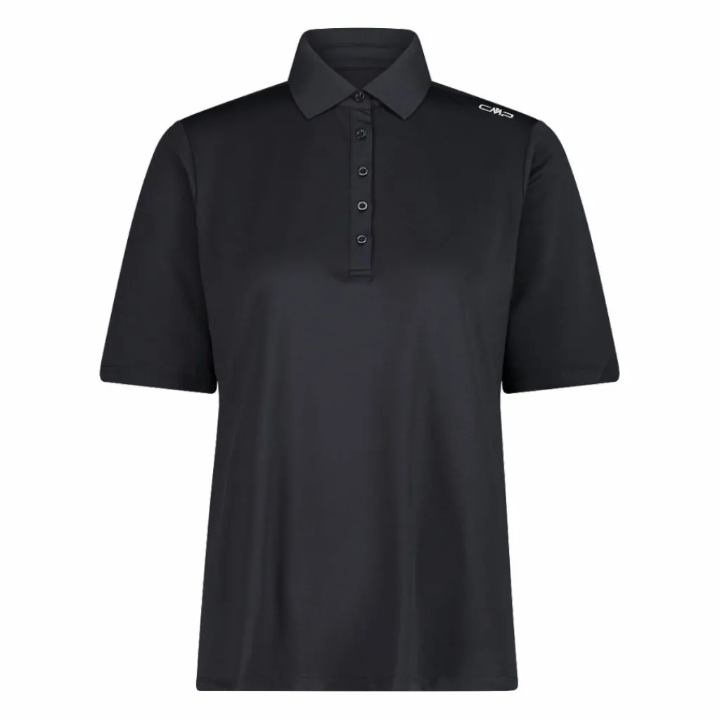 Damen Poloshirt aus Stretch-Piqué in Uni>CMP Outlet